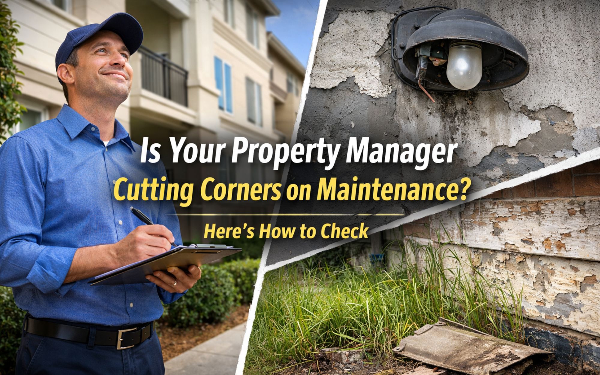 Maintenance Done Right How To Confirm Your Property Manager Isn’t Cutting Corners